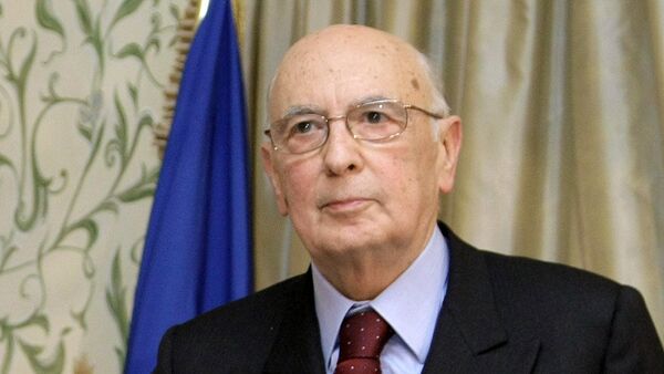Le chef de l'Etat italien Giorgio Napolitano. - Sputnik Afrique