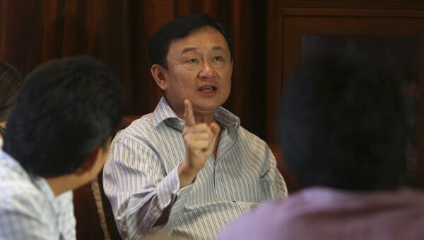 Thaksin Shinawatra, ex-premier ministre thaïlandais - Sputnik Afrique