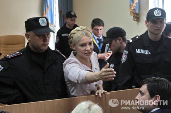 Procès de l’ex-première ministre ukrainienne Ioulia Timochenko: scènes d’audience - Sputnik Afrique