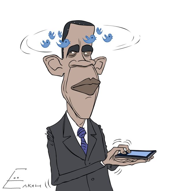 Barack Obama sur Twitter - Sputnik Afrique