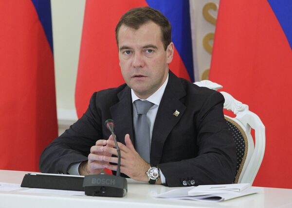 Medvedev: calendrier international chargé en perspective - Sputnik Afrique