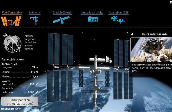 La station spatiale internationale (ISS) La station spatiale internationale (ISS) - Sputnik Afrique