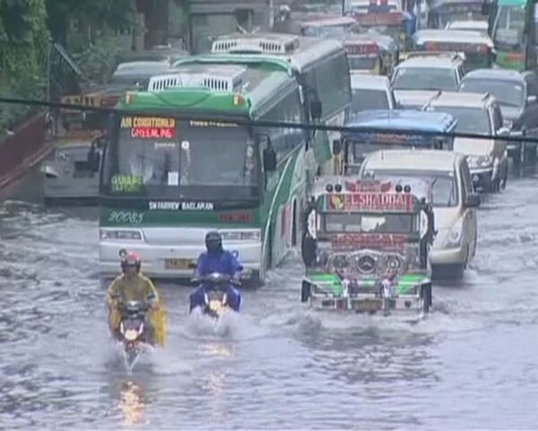 Inondations aux Philippines: le gouvernement prépare l'évacuation - Sputnik Afrique