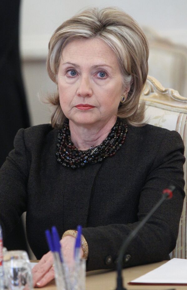 La secrétaire d’Etat américaine Hillary Clinton - Sputnik Afrique