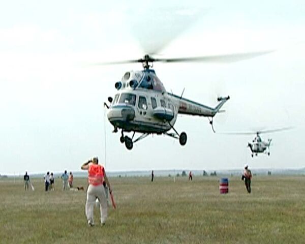 Compétitions sportives d'hélicoptères aux environs de Moscou - Sputnik Afrique