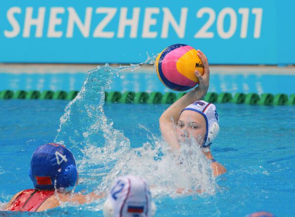 Universiades 2011 - water-polo (F): les Russes décrochent le bronze - Sputnik Afrique