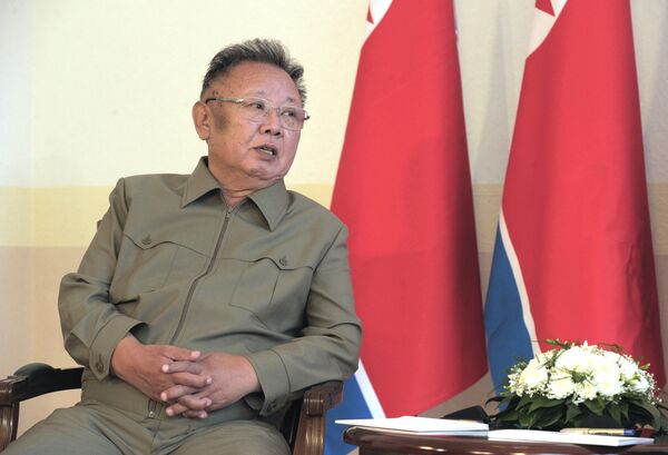 Le leader nord-coréen Kim Jong-il - Sputnik Afrique