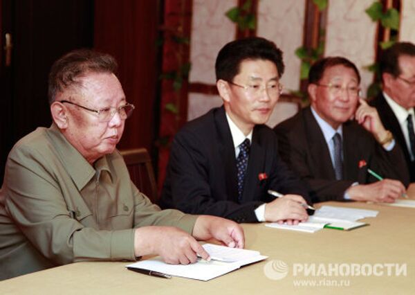 Rencontre Medvedev-Kim Jong-il en Sibérie - Sputnik Afrique