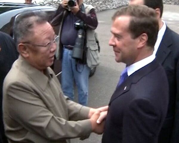 Medvedev-Kim: une rencontre en Sibérie - Sputnik Afrique