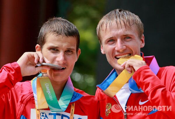 L’or et l’argent des athlètes russes à Daegu - Sputnik Afrique