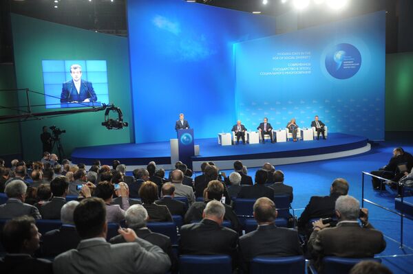 Coup d'envoi du Forum politique mondial de Iaroslavl - Sputnik Afrique