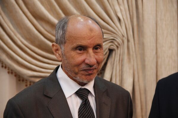 Président du Conseil national de transition (CNT), Mustafa Abdel Jalil - Sputnik Afrique