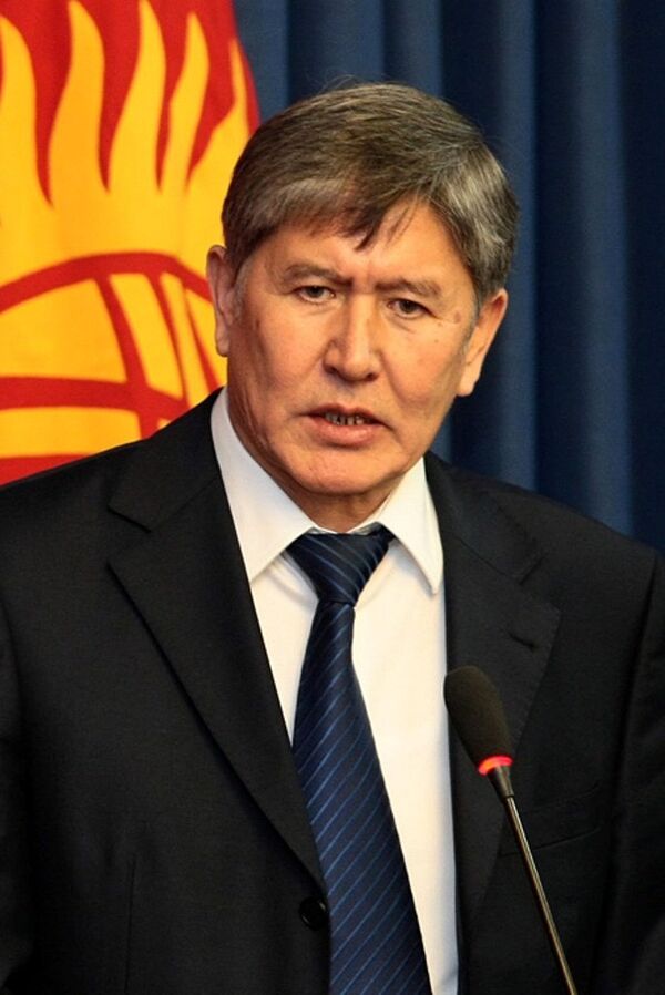 Le premier ministre kirghiz Almazbek Atambaïev - Sputnik Afrique