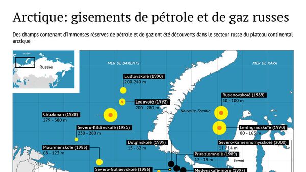 Arctique: gisements de pétrole et de gaz russes - Sputnik Afrique