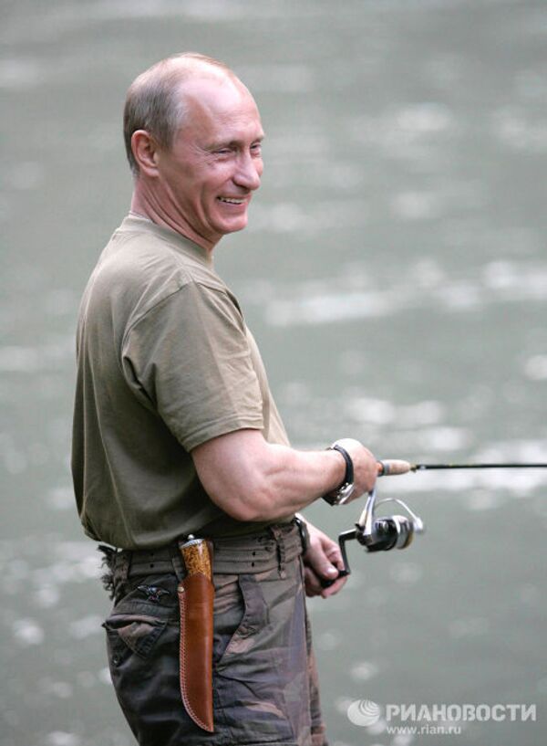 Vladimir Poutine, président russe de 2000 à 2008 - Sputnik Afrique