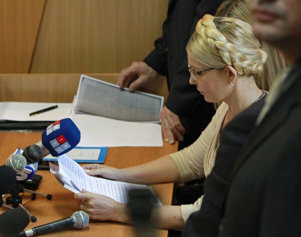 L'ex-première ministre ukrainienne Ioulia Timochenko condamné à sept ans de prison ferme - Sputnik Afrique