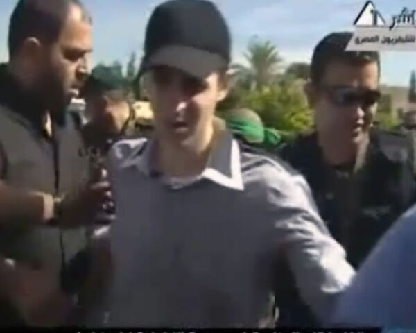 Gilad Shalit: premiers instants en liberté   - Sputnik Afrique