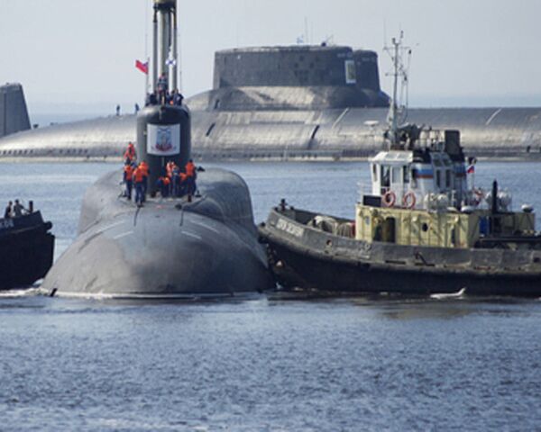 Le sous-marin nucléaire Iouri Dolgorouki (classe Boreï) - Sputnik Afrique