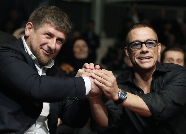 Jean-Claude Van Damme à Grozny pour un dîner avec Kadyrov - Sputnik Afrique