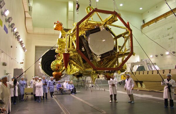 La sonde Phobos Grunt au cosmodrome de Baïkonour - Sputnik Afrique
