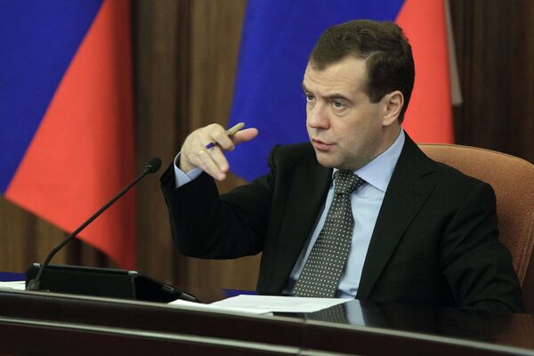 Législatives: Medvedev convaincu de la victoire de Russie unie - Sputnik Afrique