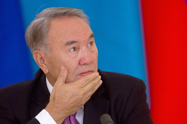 Le président kazakh Noursoultan Nazarbaïev - Sputnik Afrique