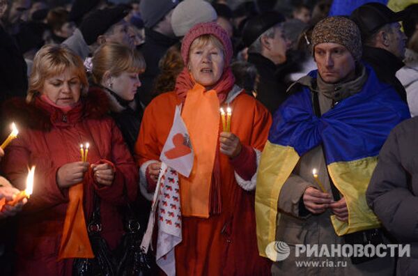 7e anniversaire de la révolution orange à Kiev - Sputnik Afrique