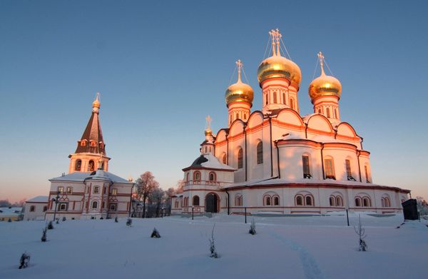 Monastère de la Notre-Dame d'Ibérie sur le lac Valdaï - Sputnik Afrique