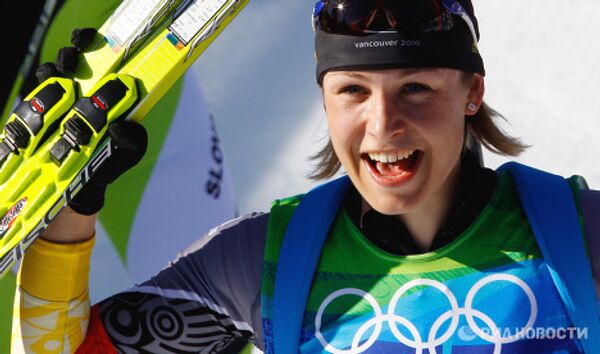 Biathlon: la légende allemande Magdalena Neuner annonce sa retraite - Sputnik Afrique