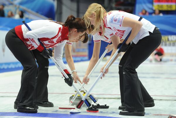 L'équipe féminine russe de curling - Sputnik Afrique