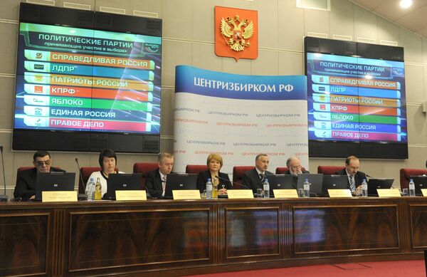 Législatives russes: 238 sièges pour Russie unie (bilan officiel) - Sputnik Afrique