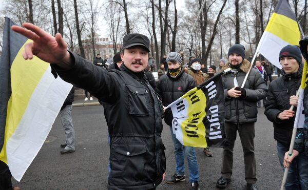 Manifestation nationaliste dans le centre de Moscou - Sputnik Afrique