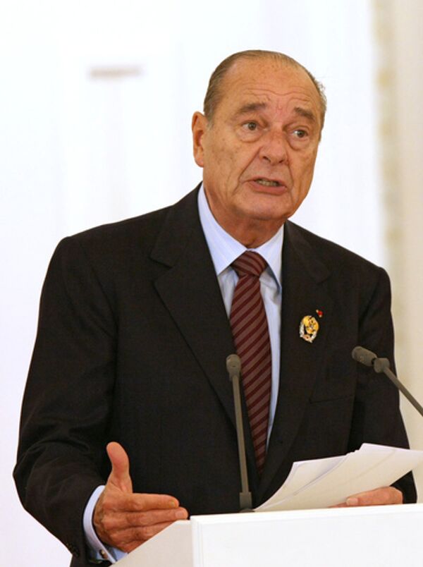 Ancien président de la République Jacques Chirac - Sputnik Afrique