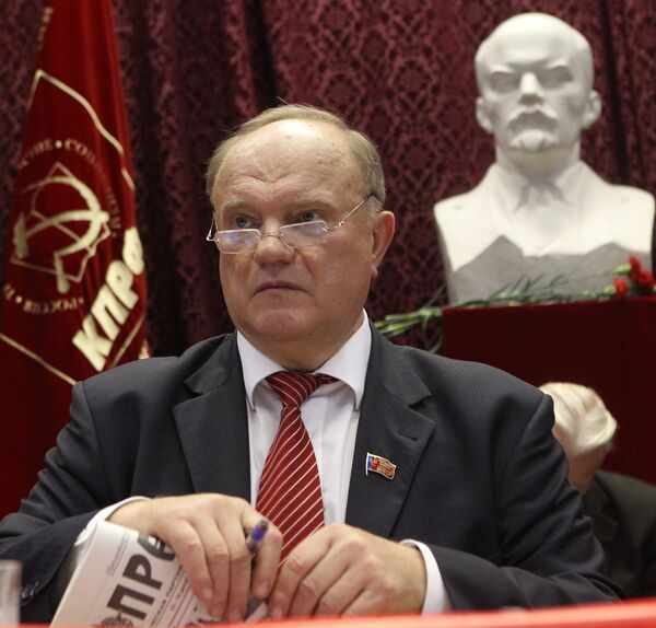 Leader du Parti communiste Guennadi Ziouganov - Sputnik Afrique