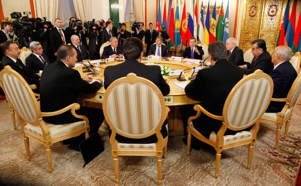 Les chefs des délégations de la CEI - Sputnik Afrique