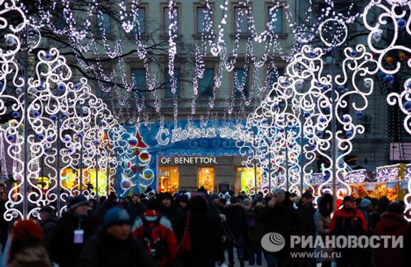 L’inauguration du Marché de Noël de Saint-Pétersbourg - Sputnik Afrique