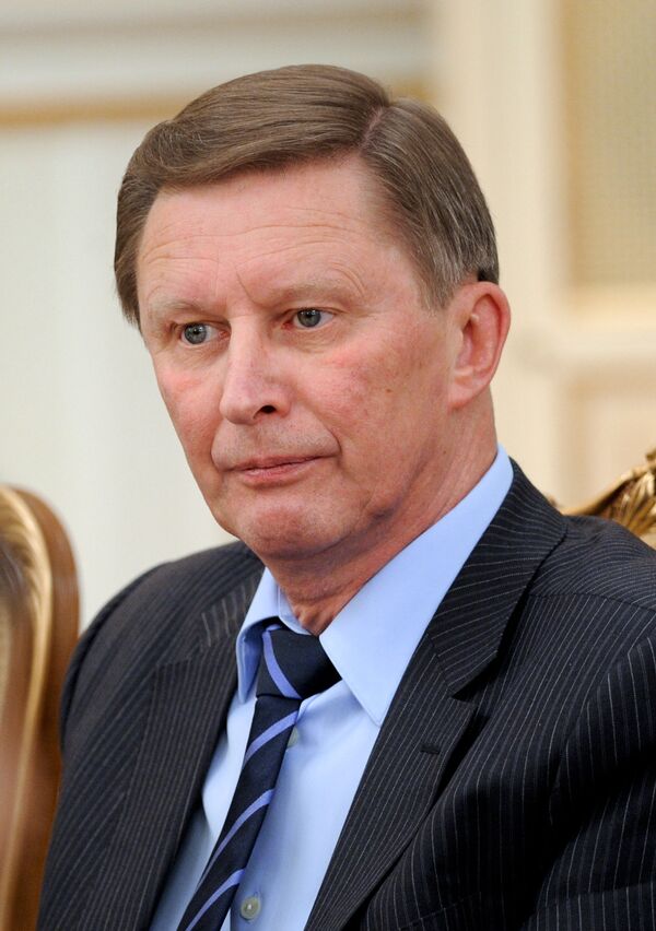 Chef de l'administration du Kremlin Sergueï Ivanov - Sputnik Afrique