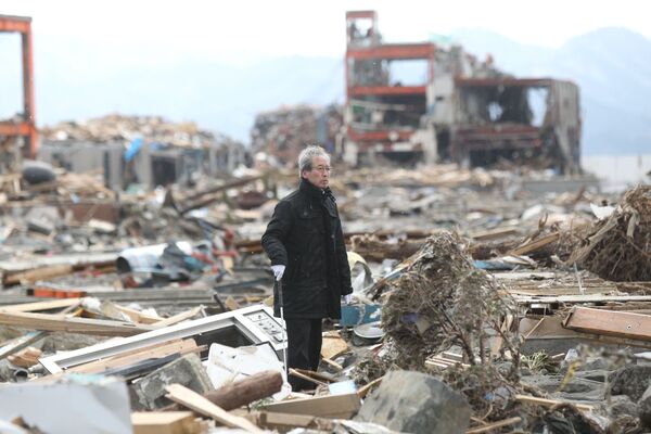 Un séisme de magnitude 9,0, suivi par un puissant tsunami, a frappé le Japon le 11 mars 2011. - Sputnik Afrique