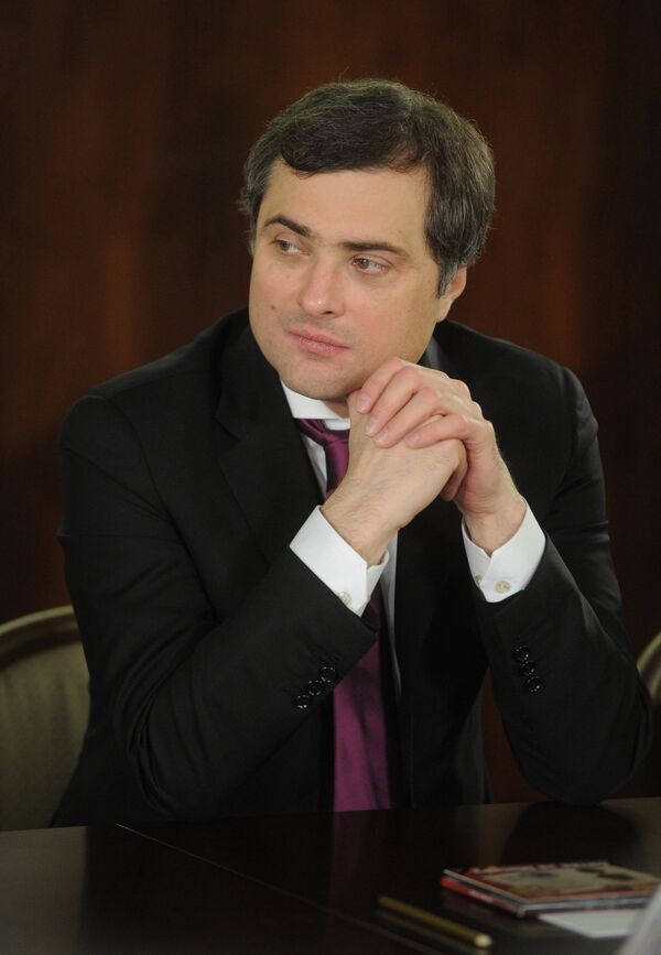 Le chef adjoint de l'administration présidentielle Vladislav Sourkov - Sputnik Afrique