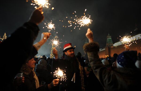 Nouvel an: la Russie en fête  - Sputnik Afrique