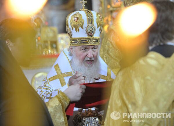 L'Eglise orthodoxe russe fête Noël - Sputnik Afrique