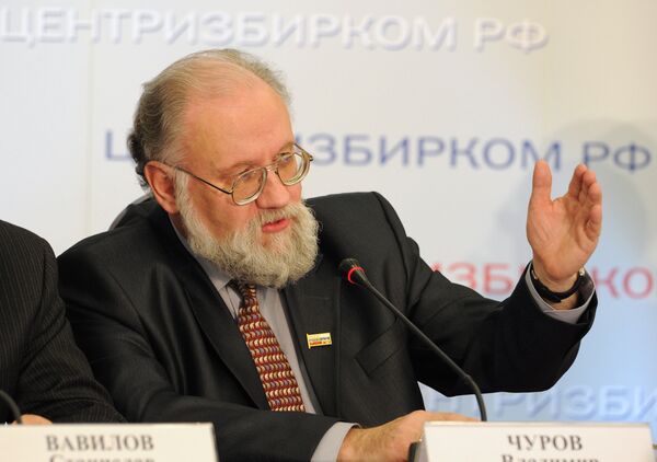 Vladimir Tchourov, chef de la Commission électorale centrale (CEC) - Sputnik Afrique