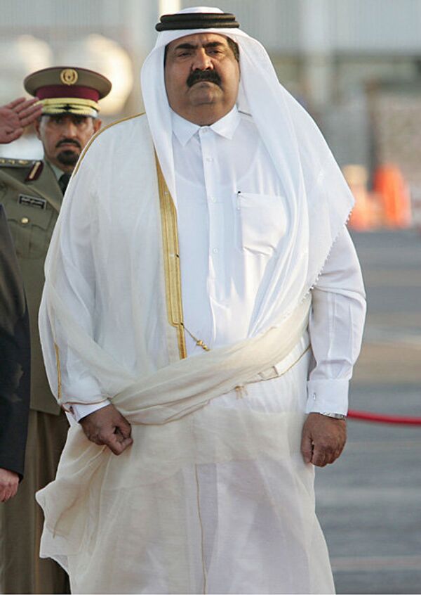 L'émir du Qatar, Hamad ben Khalifa al-Thani - Sputnik Afrique