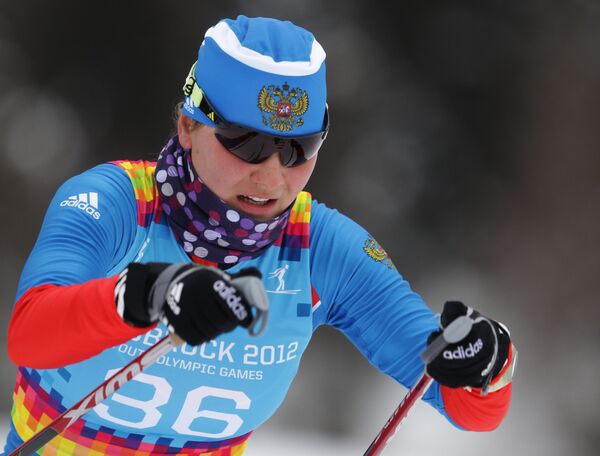La skieuse russe Anastassia Sedova - Sputnik Afrique