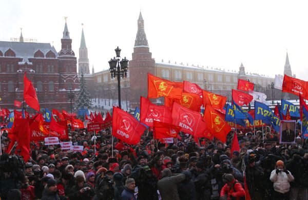 Moscou: 1.500 participants à un meeting pour des élections honnêtes - Sputnik Afrique