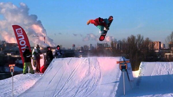 Un parc de snowboard s'ouvre à Moscou - Sputnik Afrique
