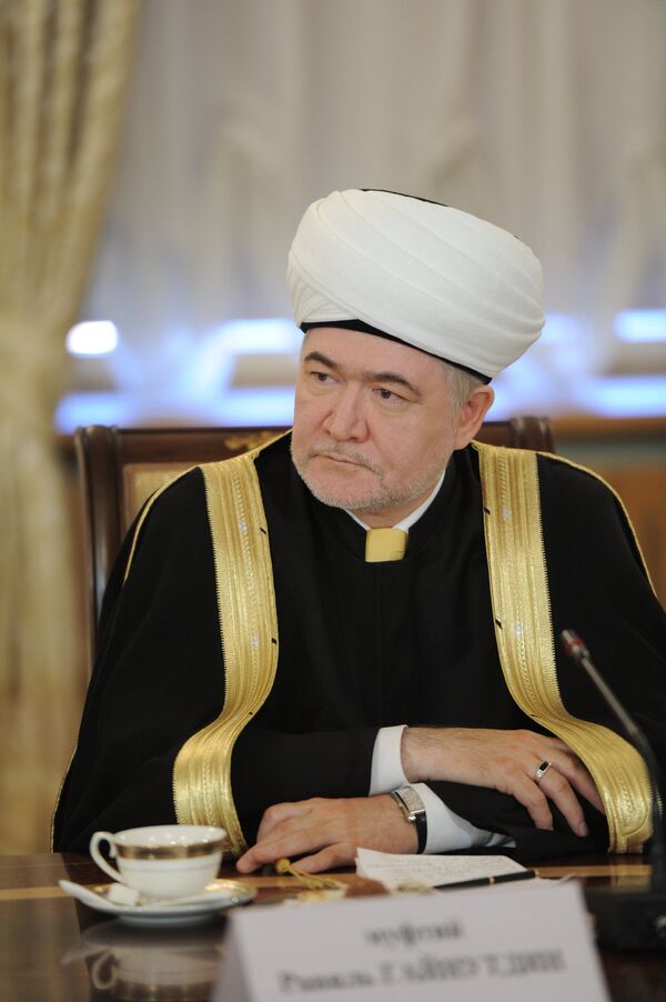 Le président du Conseil des muftis de Russie Ravil Gaïnoutdine - Sputnik Afrique
