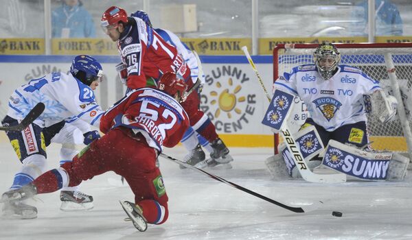 Euro Hockey Tour: les Russes battent les Finlandais - Sputnik Afrique