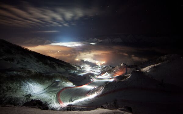 JO 2014 - snowboard: le half-pipe de Sotchi est très bon (snowboardeuse US) - Sputnik Afrique