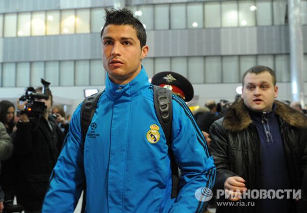 L’arrivée des joueurs du Real Madrid à Moscou - Sputnik Afrique